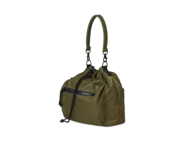 NEW ERA 2Way Drawstring Pouch 3L Nylon Twill "Olive"