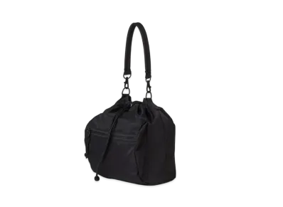 NEW ERA 2Way Drawstring Pouch 3L Nylon Twill "Black"