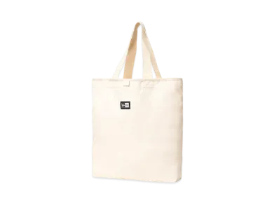 NEW ERA Light Tote Bag 14L Box Logo "Ivory"