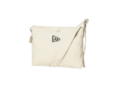 NEW ERA Canvas Shoulder Bag 8L Flag Logo "Ivory"