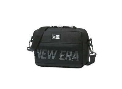 NEW ERA Shoulder Pouch Large 2L Print Logo "Black/White"