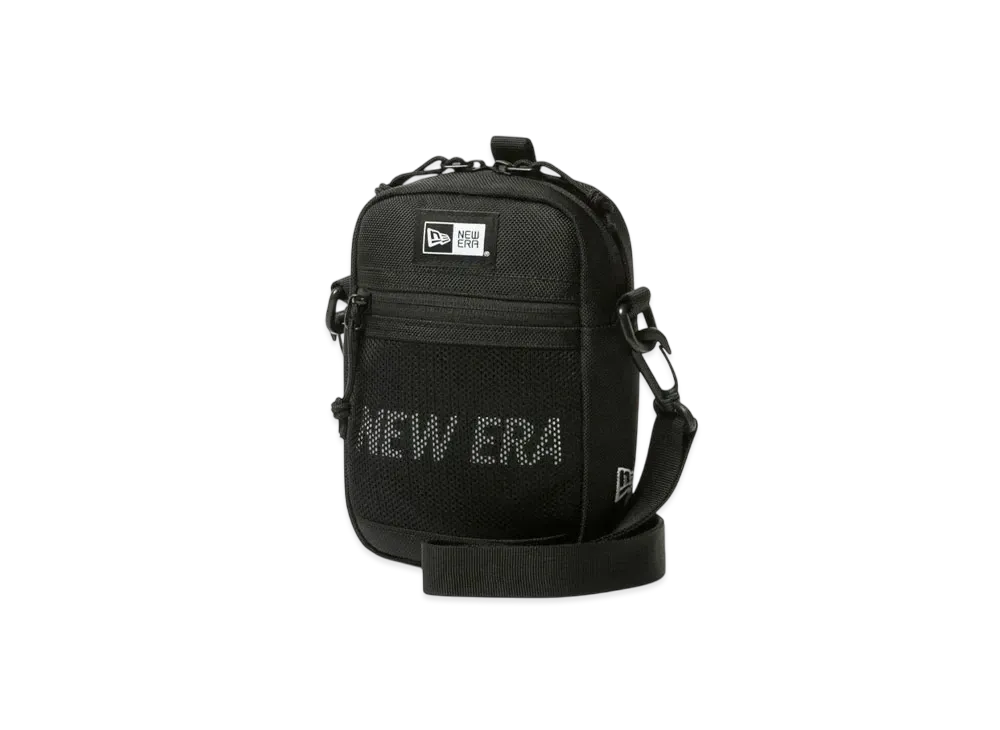 NEW ERA Shoulder Pouch 1.7L Print Logo "Black/White"
