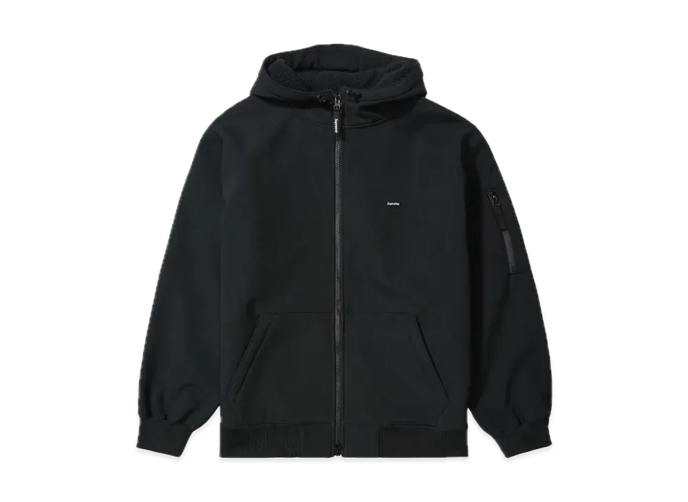 Supreme WINDSTOPPER Zip Up Hooded Sweatshirt "Black"