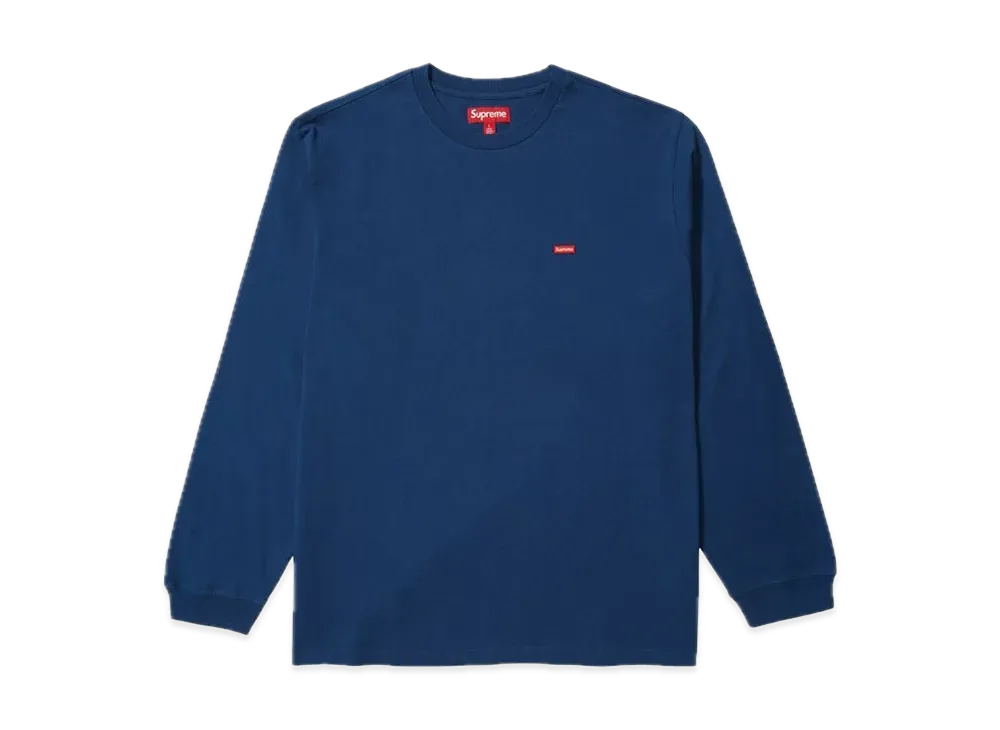 Supreme Small Box L/S Tee "Dark Royal" (24FW)