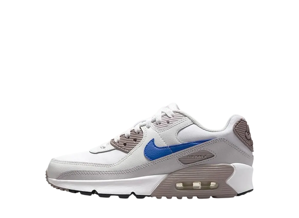 Nike GS Air Max 90 "White/College Grey/Summit White/Racer Blue"