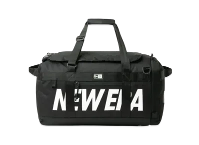NEW ERA Club Duffel Bag 50L 2Way Print Logo "Black"