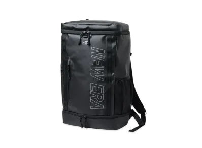 NEW ERA Box Pack 32L TPU Print Logo Outline "Black/Reflective Silver"