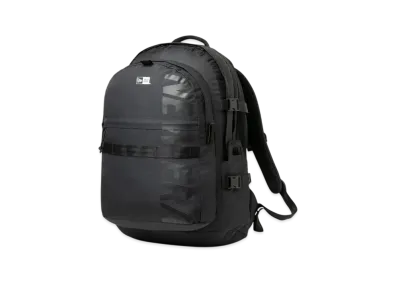 NEW ERA Carrier Pack 35L Lightweight Print Logo "Black/Black"