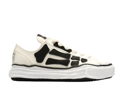 AMIRI × Maison MIHARA YASUHIRO PETERSON OG Sole Canvas Low-top Sneaker "Bones/White"