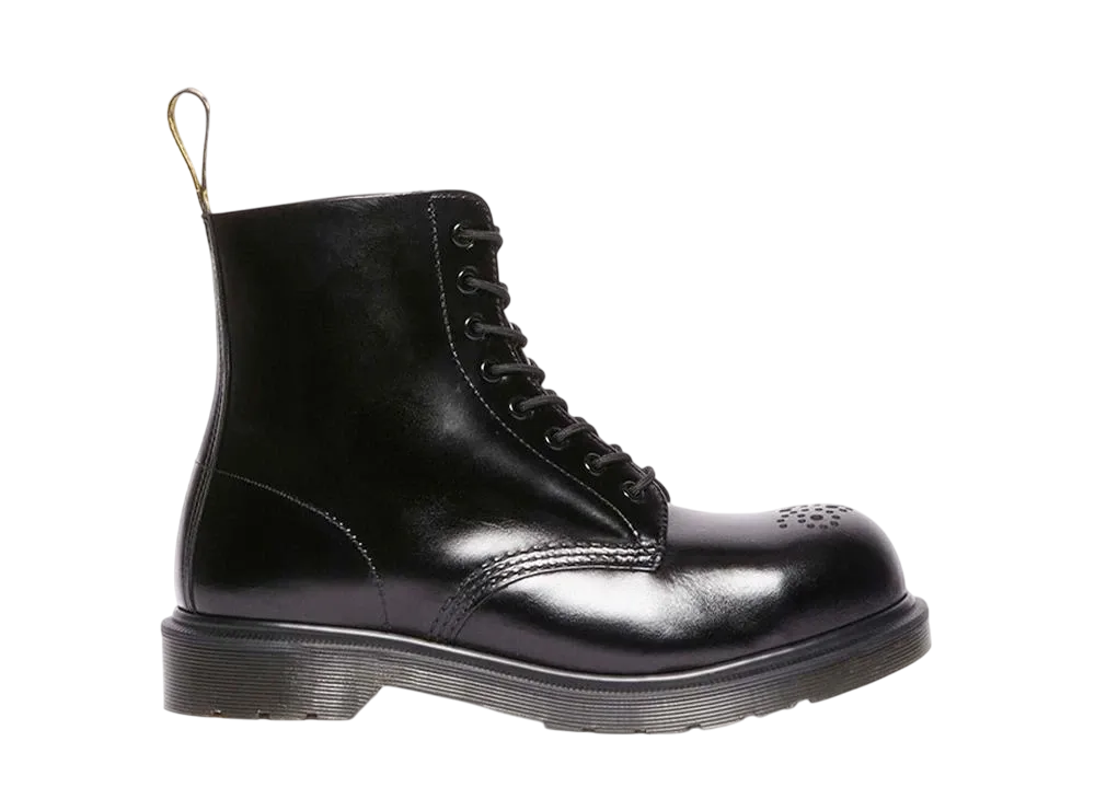 Dr.Martens 1460 Steel Toe Brogues 8-Eye Boots "Black"