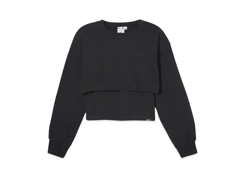 X-Girl Layered 2Pcs Top "Black"