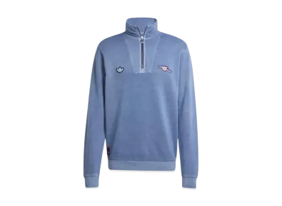 adidas Arsenal Terrace Icon Half Zip Top "Night Sky"