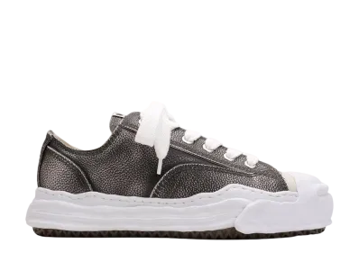 Maison MIHARA YASUHIRO HANK OG Sole Brushed Shrink Leather Low-top Sneaker "Black"