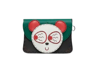 HYSTERIC GLAMOUR Ojaga Design/Red Eye Panda Card Case "Multi"