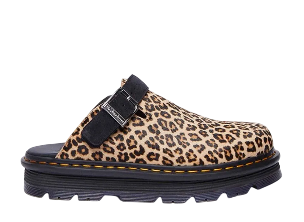 Dr.Martens Zebzag Mule "Light Tan/Black"