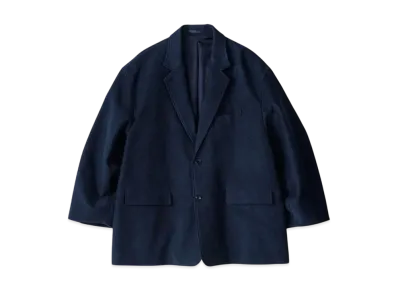 Graphpaper Supima Moleskin Jacket "Navy"