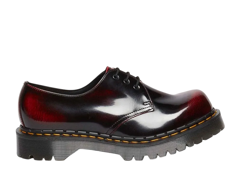 Dr.Martens MIE 1461 3-Eye Shoes "Black/DMS Red"