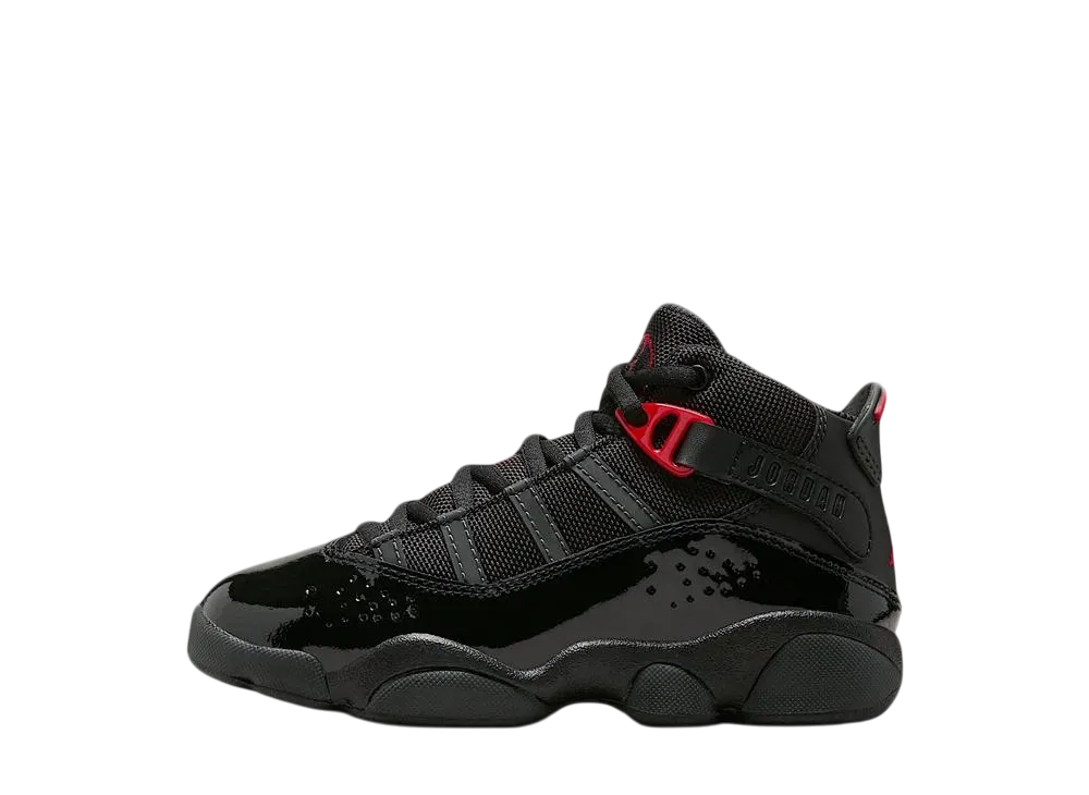 Nike PS Jordan 6 Rings "Black/Anthracite/Fire Red"