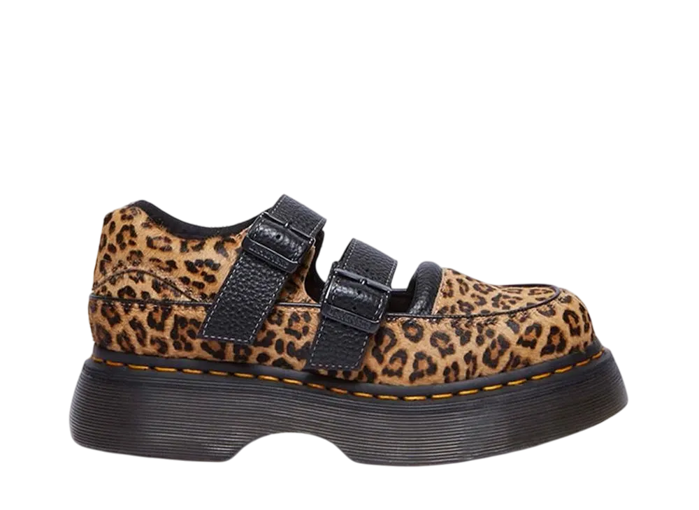 Dr.Martens Women's Buzz Mary Jane Shoes "Light Tan"