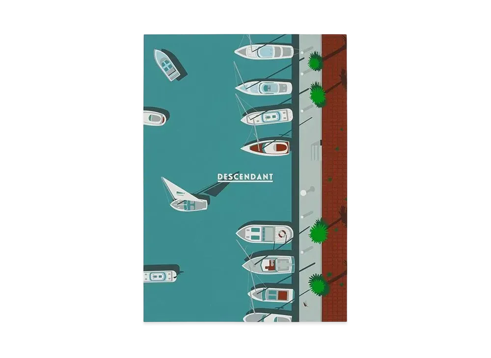 DESCENDANT Fit out SILKSCREEN POSTER "White"