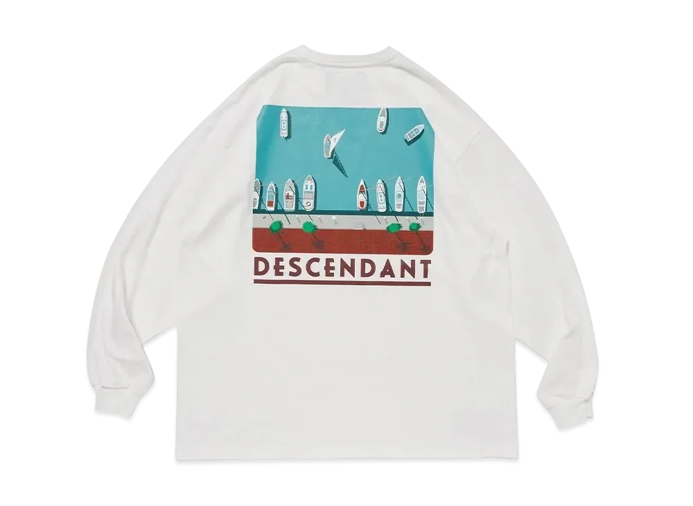 DESCENDANT Fit out LS "White"