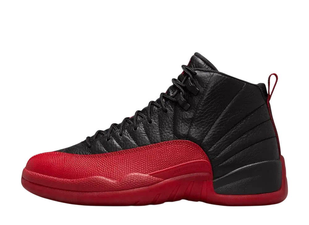 Nike Air Jordan 12 Retro "Flu Game/Black and Varsity Red" (2025)