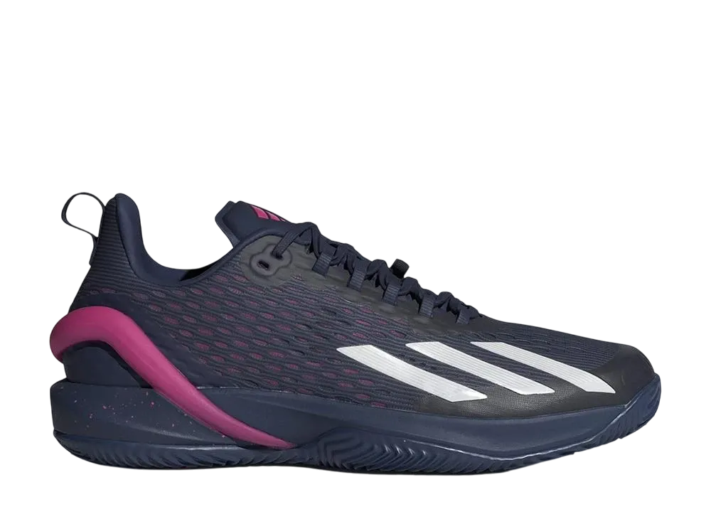 adidas Adizero Cybersonic Tennis "Dark Blue/Zero Metalic/Team Shock Pink 2"