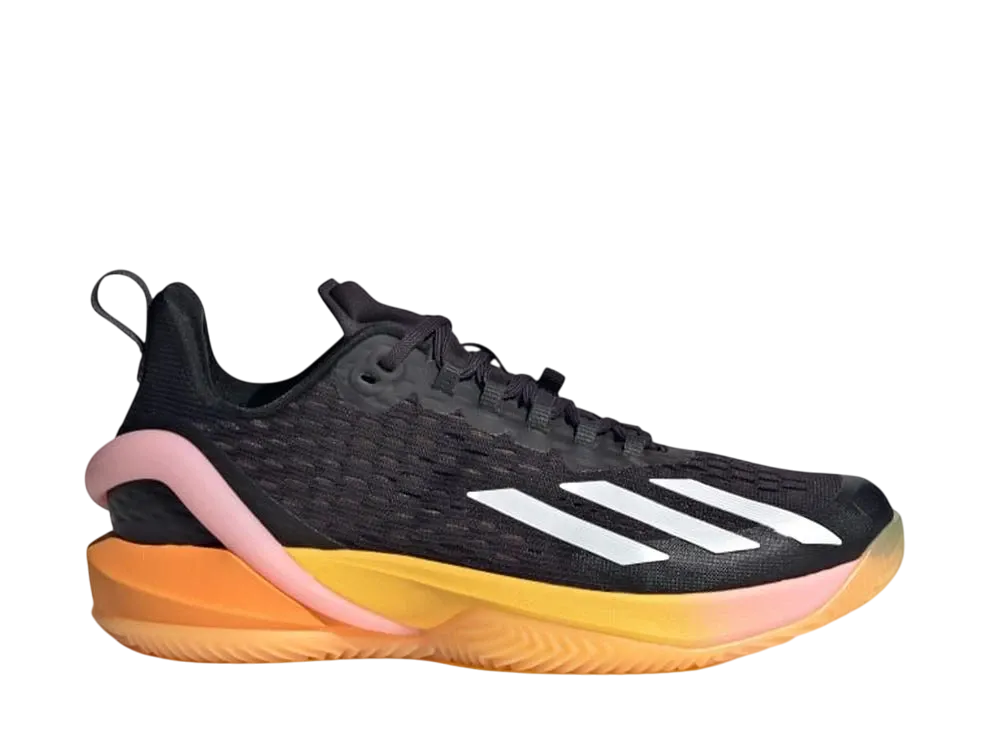 adidas Women's Adizero Cybersonic Tennis "Aurora Black/Zero Metalic/Spark"