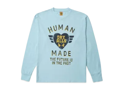 HUMAN MADE Graphic L/S T-Shirt "Blue"