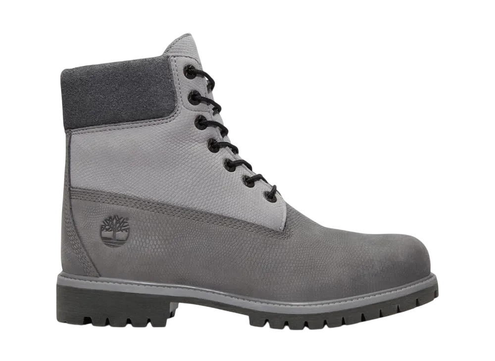 Timberland 6inch Premium Waterproof Boot "Medium Grey Nubuck"