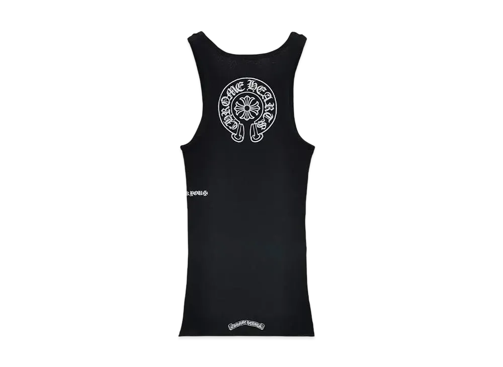 Chrome Hearts Horseshoe Tank Top "Black"