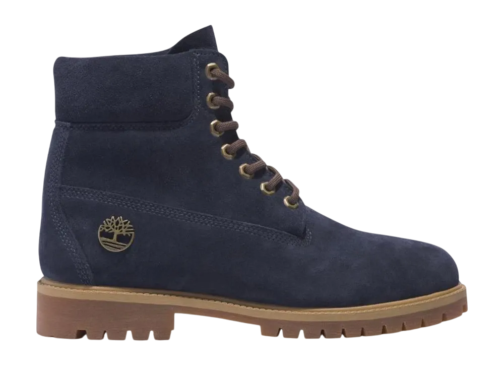 Timberland Heritage 6inch Lace Up Waterproof Boot "Dark Blue"