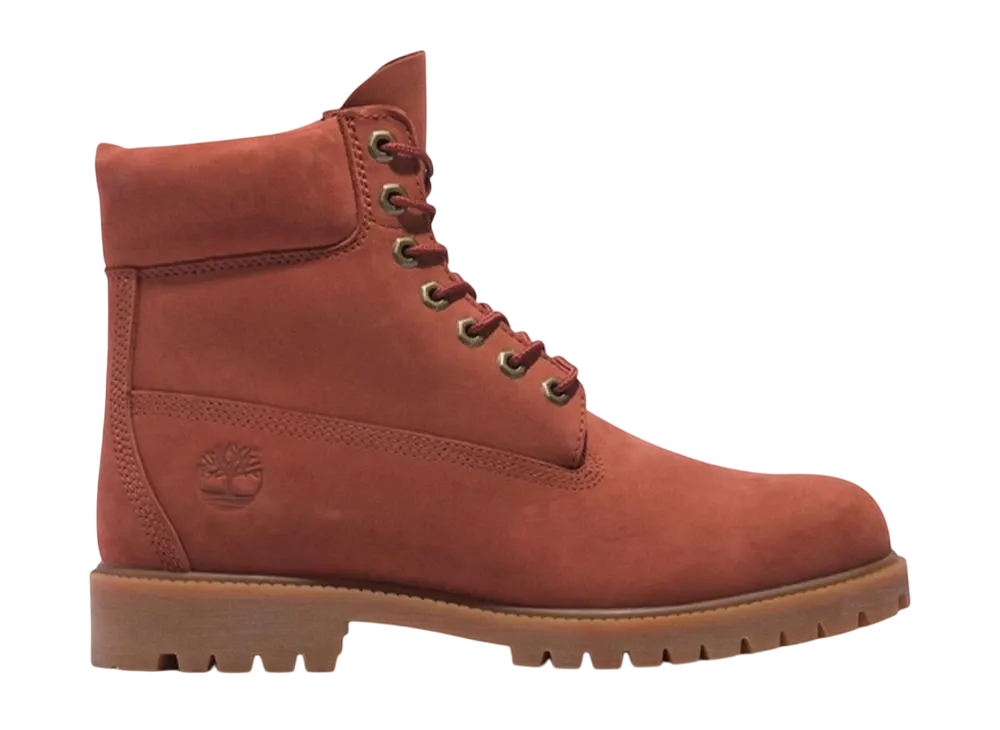 Timberland Heritage 6inch Lace Up Waterproof Boot "Dark Red"