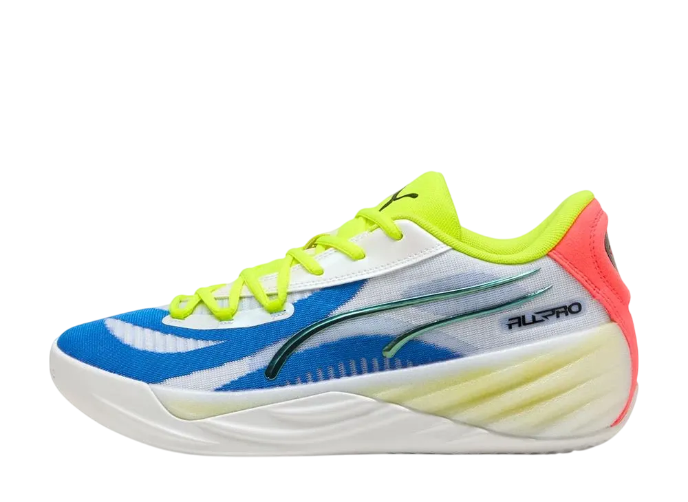 プーマ オールプロ ニトロ "プーマホワイト/イエローアラート/ピンクアラート"