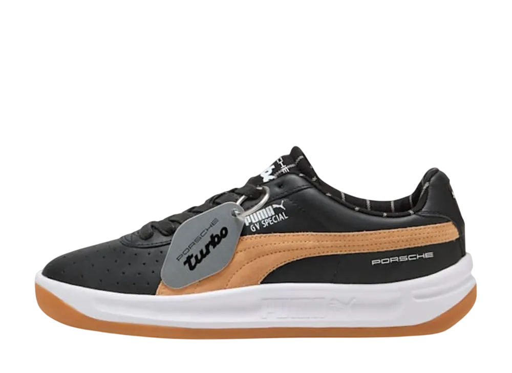 ポルシェレガシー × プーマ GVスペシャル ピンストライプ "プーマブラック/ウォームベージュ"