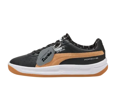Porsche Legacy × Puma GV Special Pinstripe "Puma Black/Warm Beige"