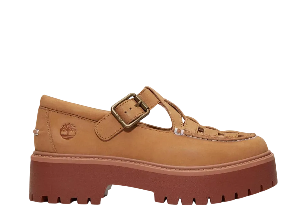 Timberland Women's Stone Street Buckle Shoes "Medium Beige"