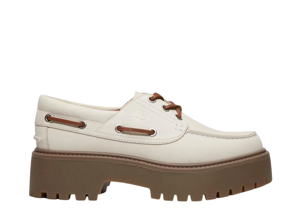 Timberland Women's Stone Street Boat Shoes "Natural"