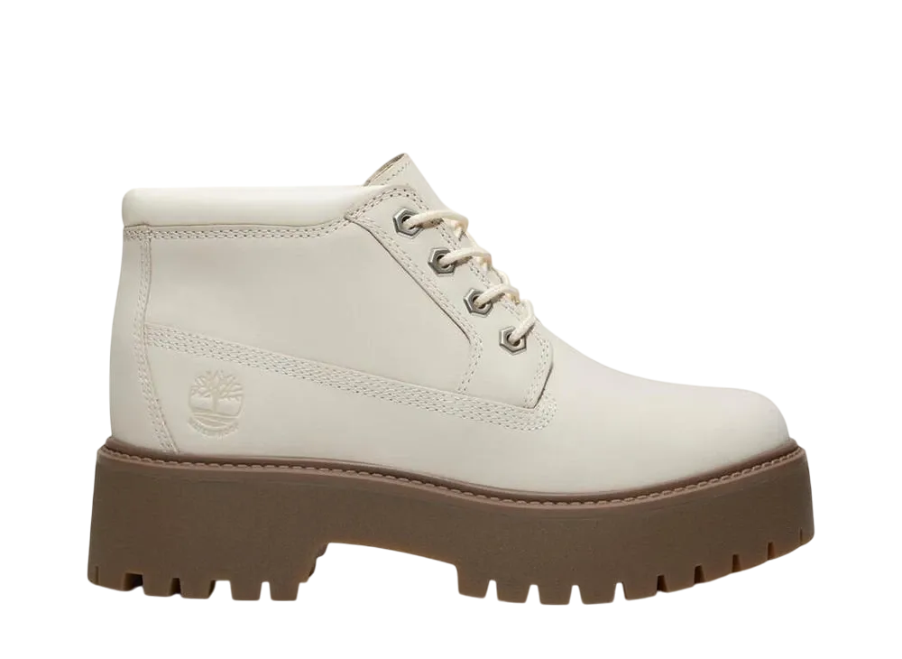 ティンバーランド ウィメンズ ストーン ストリート ウォータープルーフ ミッド ブーツ "ナチュラル"