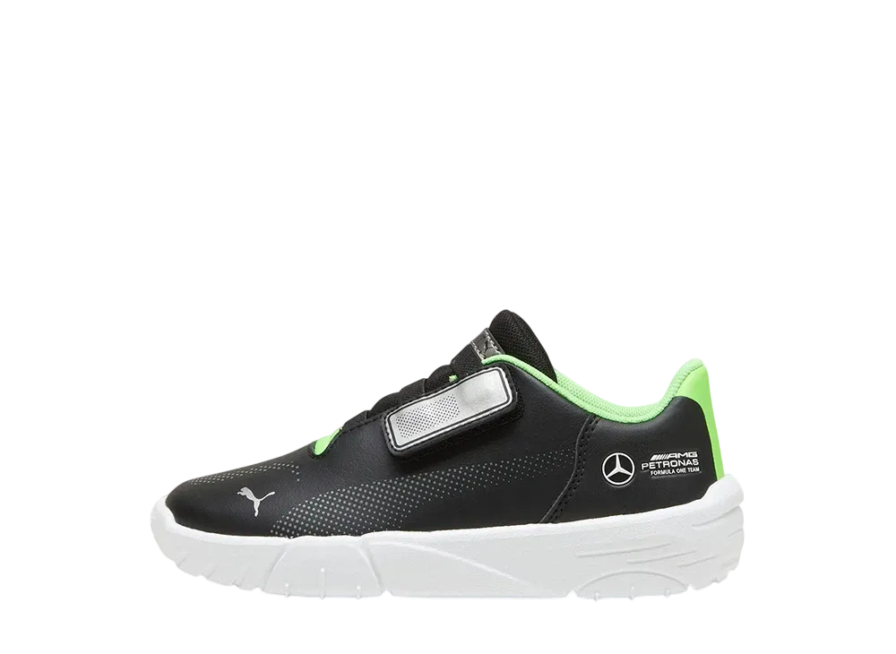 メルセデス AMG ペトロナス F1 × プーマ PS ドリフトキャット デシマ2.0 "プーマブラック/フィジーグリーン" (キッズ)