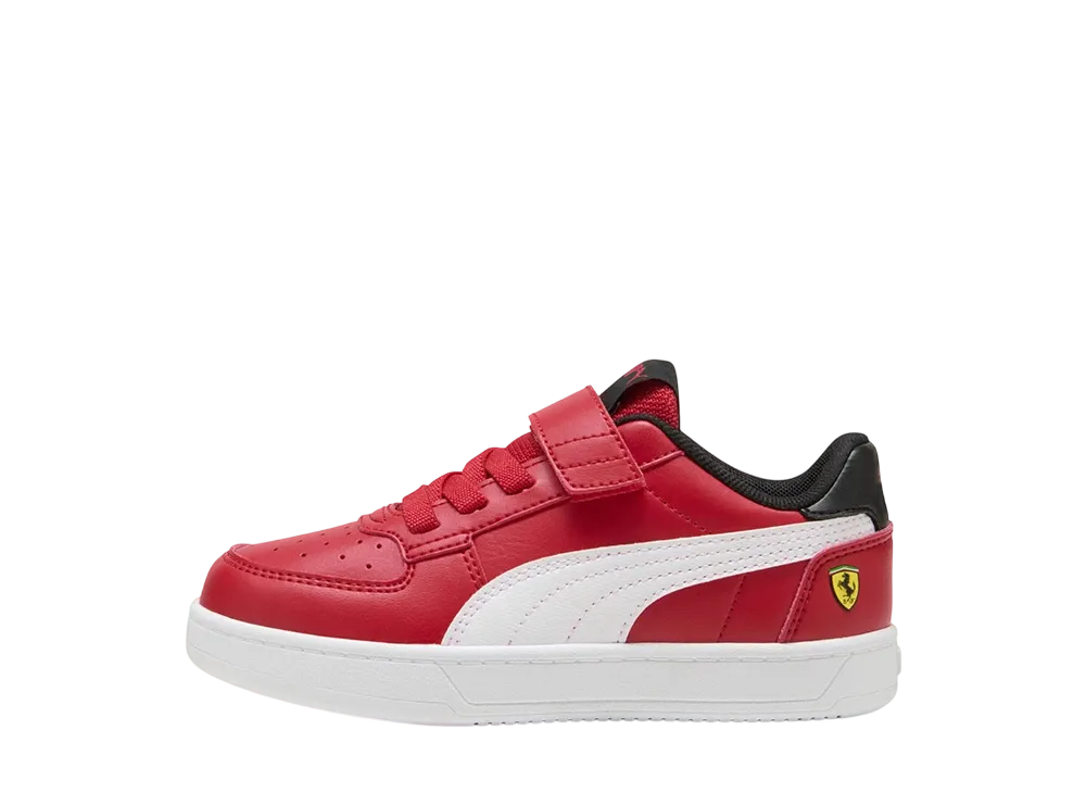 スクーデリア フェラーリ × プーマ PS ケーブン2.0 "ロッソコルサ/プーマホワイト" (キッズ)