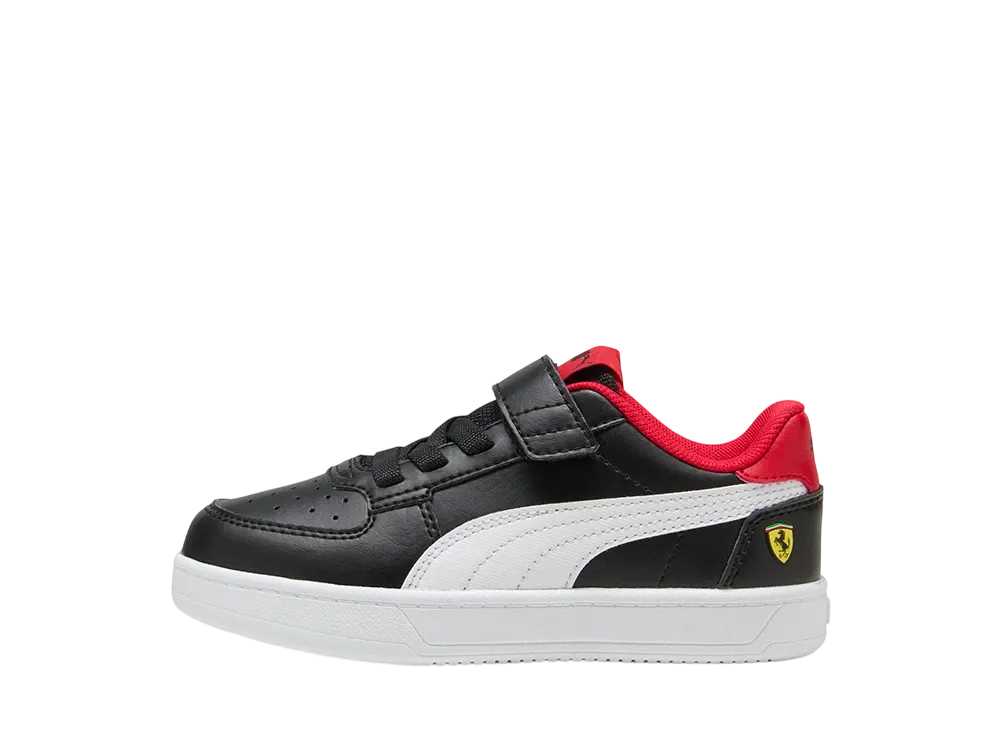 スクーデリア フェラーリ × プーマ PS ケーブン2.0 "プーマブラック/プーマホワイト" (キッズ)