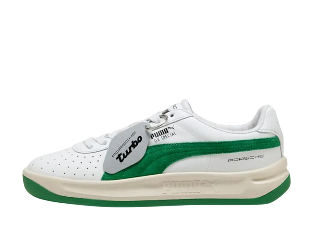Porsche Legacy × Puma GV Special Pinstripe "Puma White/Archive Green"