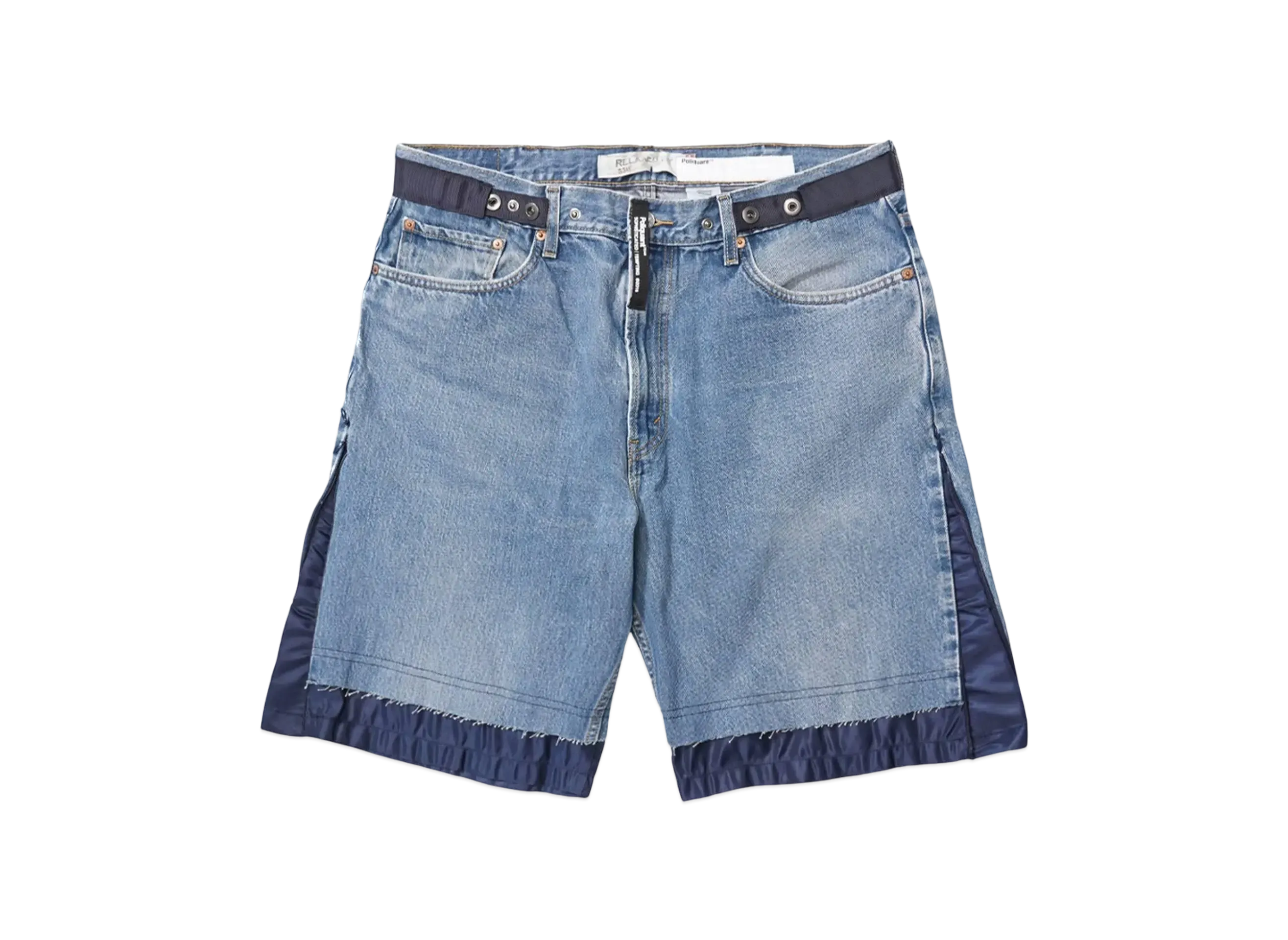 Poliquant THE DEFORMED ADJUSTABLE THRIFTING DENIM 550 [FIGURE S/L] "INDIGO NAVY"