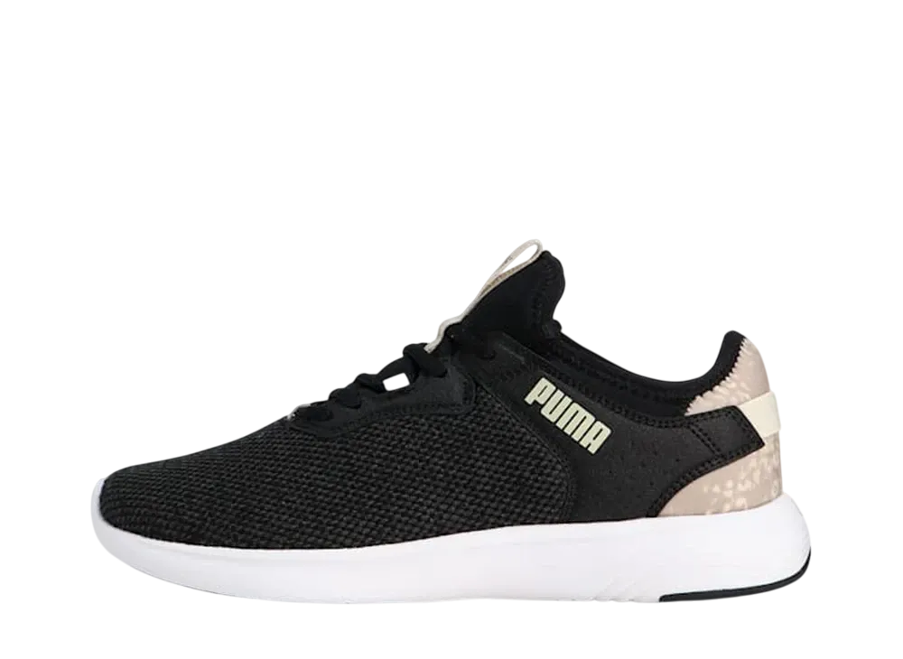 プーマ ウィメンズ ソフトライド バイタル2 フェミ レオ "プーマブラック/デザートダスト"