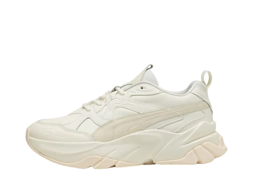 プーマ ウィメンズ ソフィア レザー "ウォームホワイト/アルパインスノー"