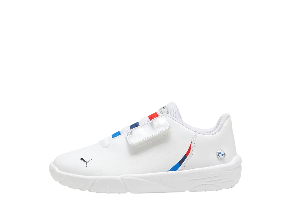 BMW M モータースポーツ × プーマ PS ドリフトキャット デシマ2.0 "プーマホワイト" (キッズ)