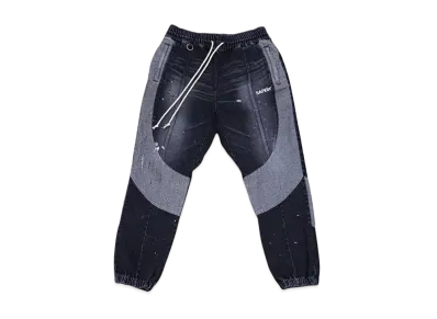 SAPEur Vinage Denim Track Pant "Black"