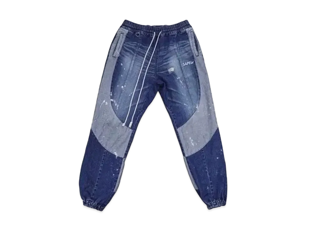 SAPEur Vinage Denim Track Pant "Indigo"