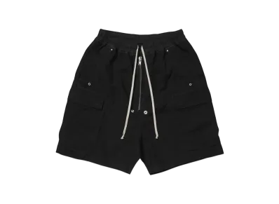 RICK OWENS DRKSHDW CARGOBELA SHORTS "BLACK"